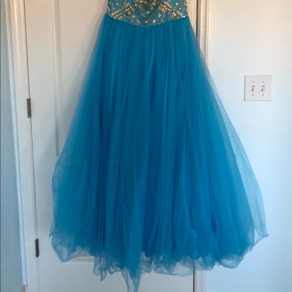 A line Prom Dress